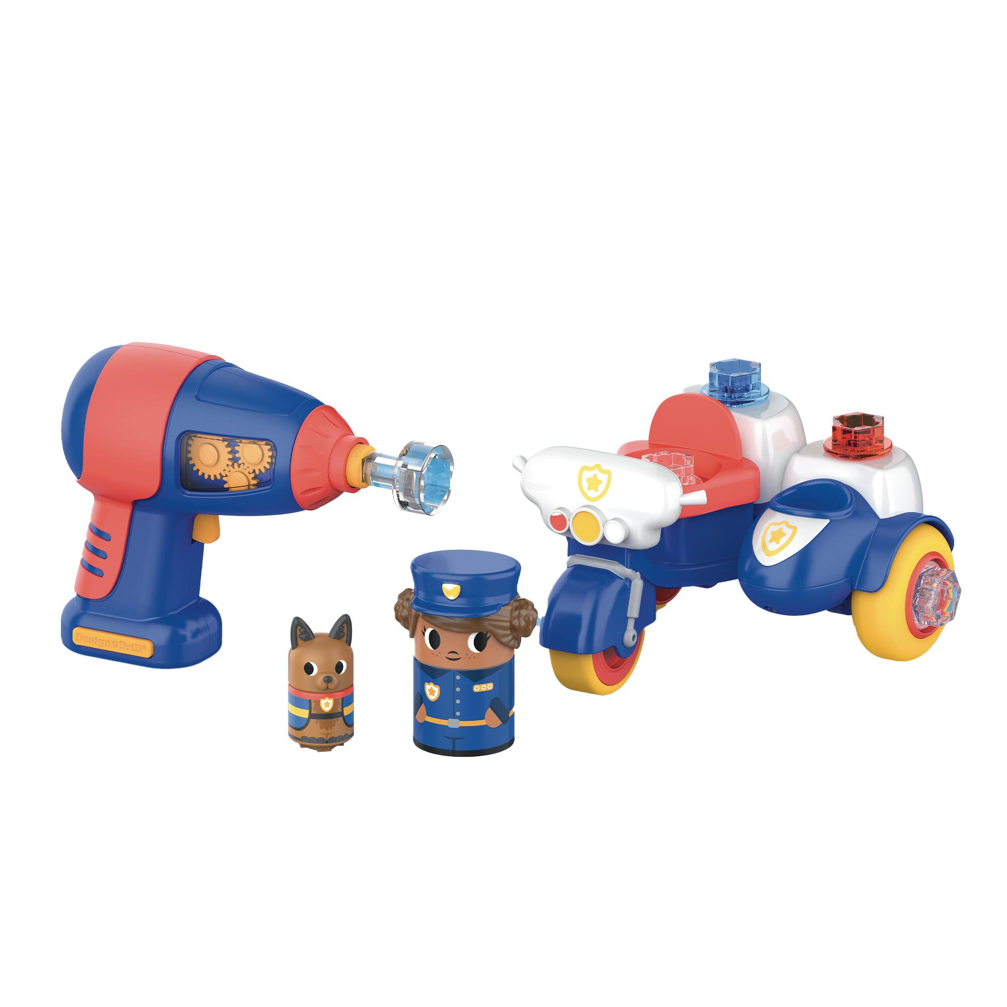 Educational Insights Design & Drill Bolt Buddies Motorcycle